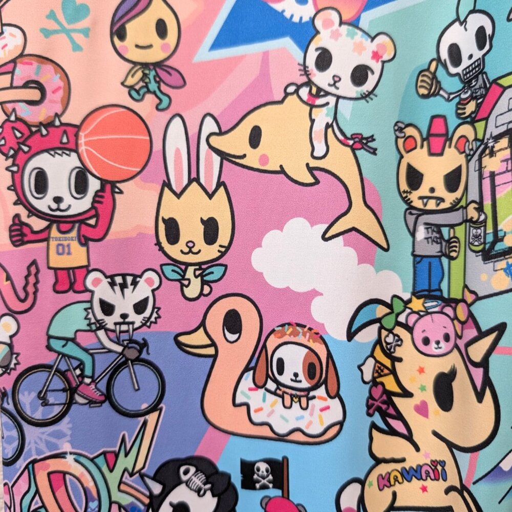 BlackMilk x Tokidoki Womens NWT Size M California Dreamin' High Waisted Leggings - Picture 8 of 12